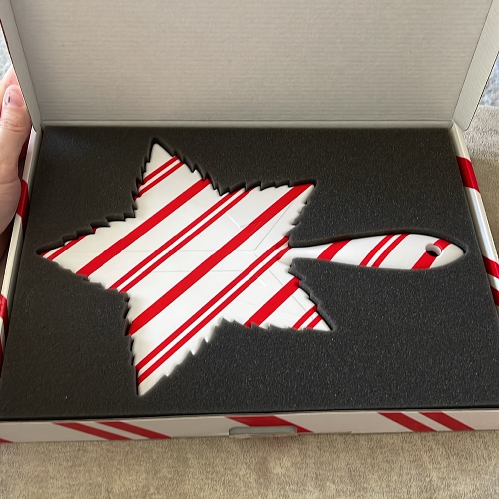 Jeffree Star Christmas Candy Cane "Leaf" Mirror